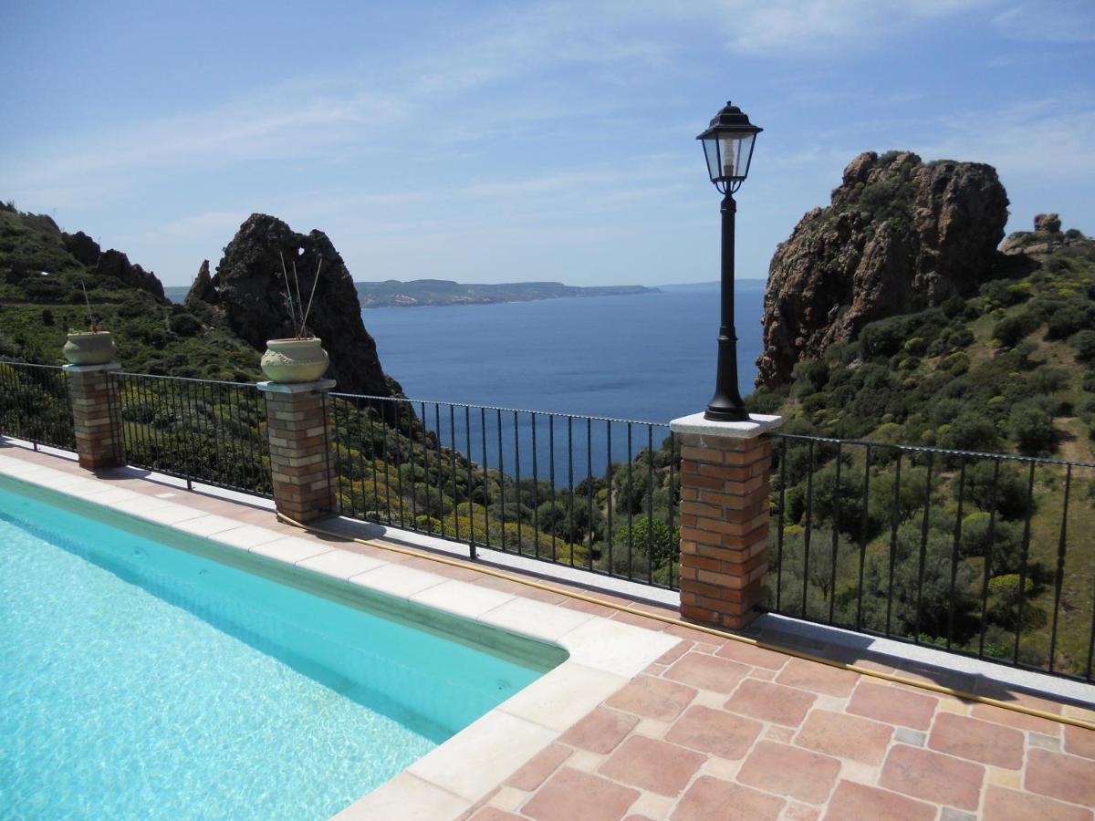 Villa Tramonti Sul Mare Nebida Ngoại thất bức ảnh