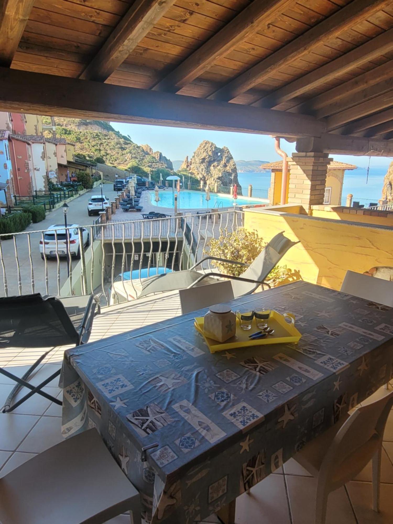 Villa Tramonti Sul Mare Nebida Ngoại thất bức ảnh
