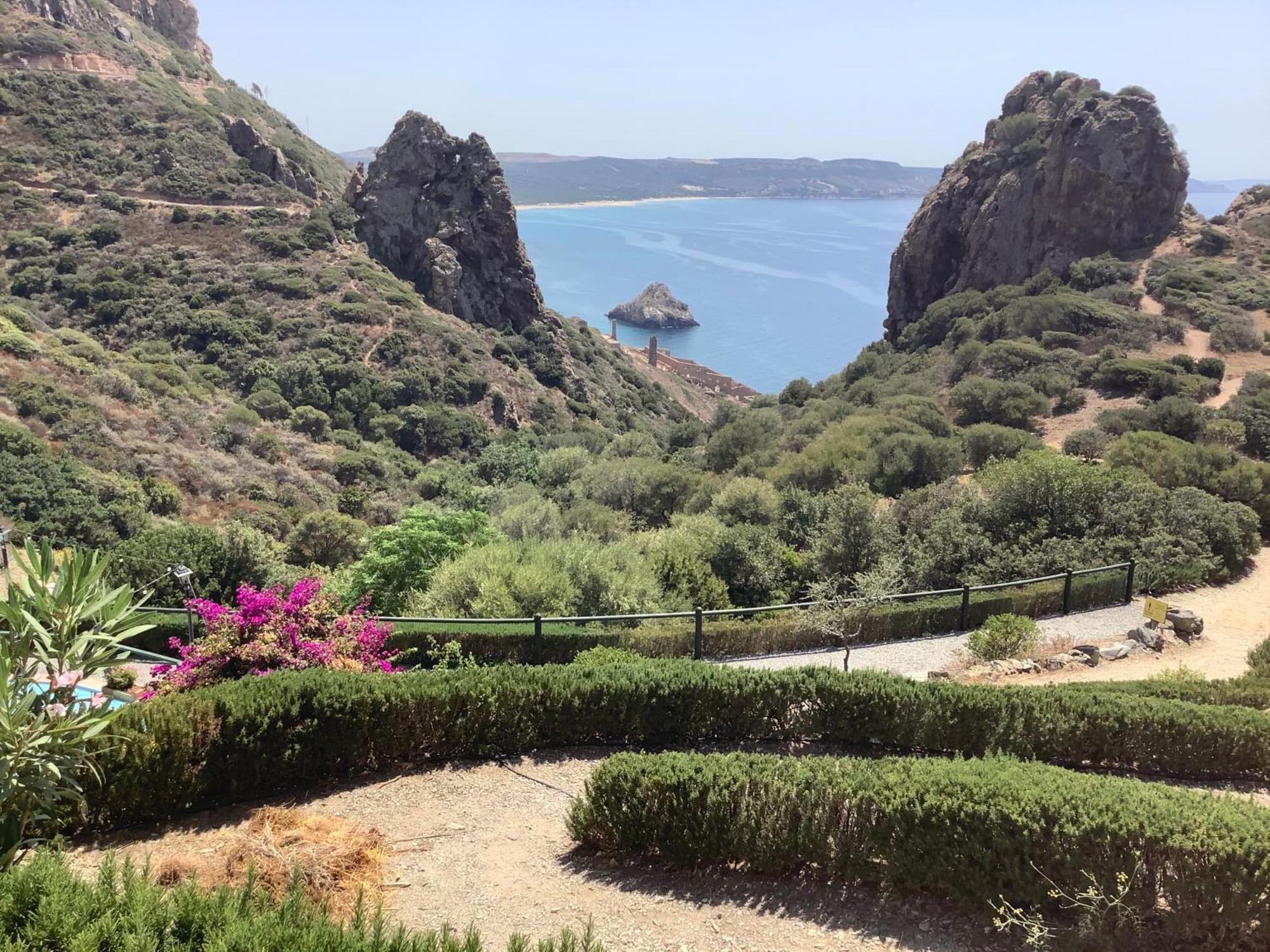 Villa Tramonti Sul Mare Nebida Ngoại thất bức ảnh