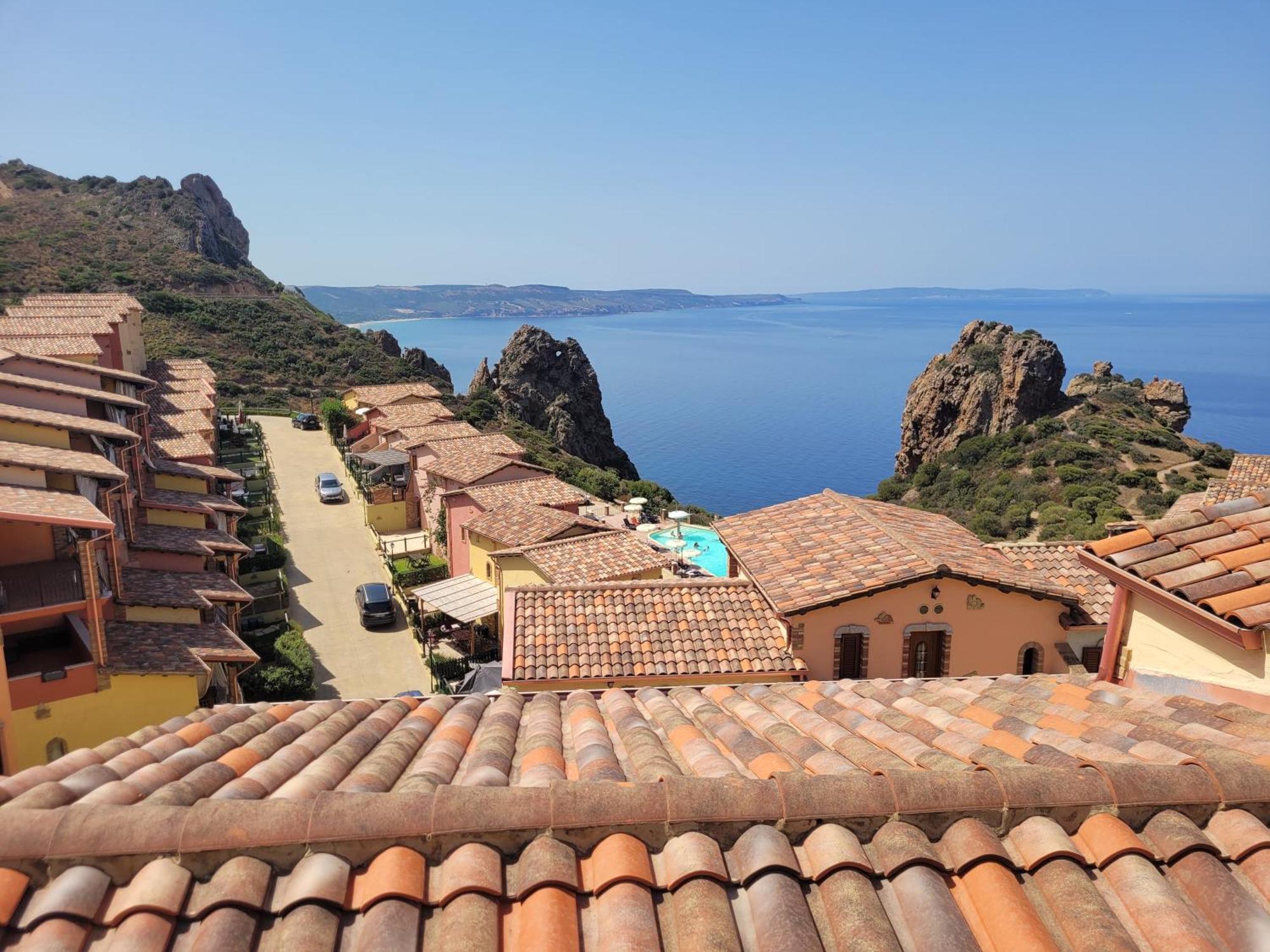 Villa Tramonti Sul Mare Nebida Ngoại thất bức ảnh